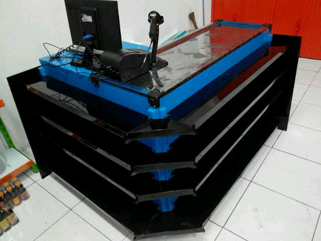 Meja Kasir Shelving